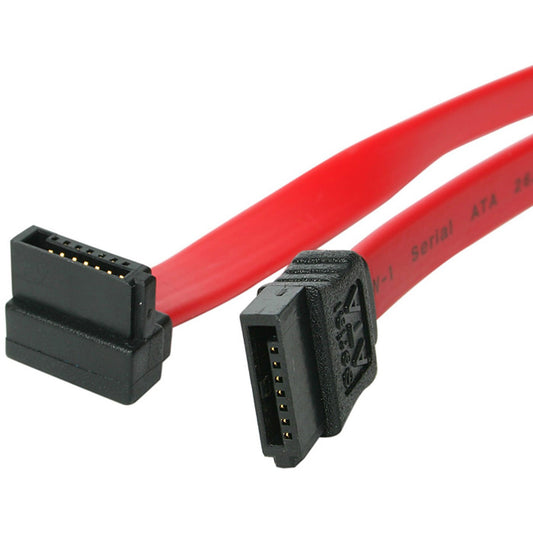 Main Image for StarTech.com 18in SATA to Right Angle SATA Serial ATA Cable