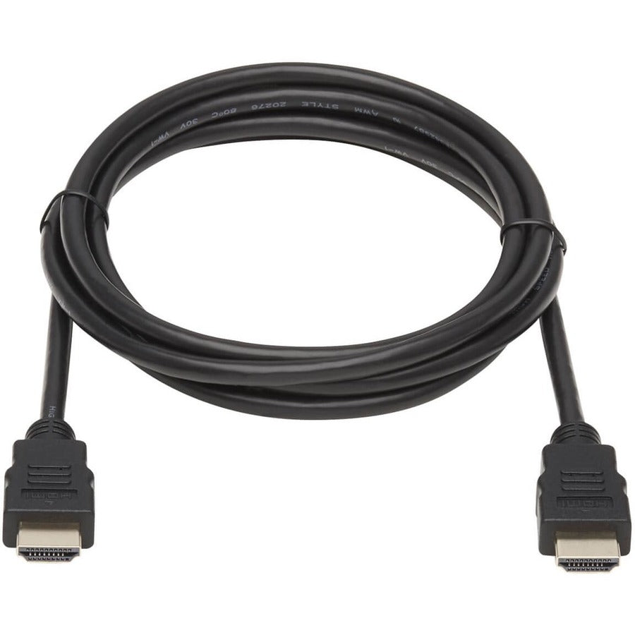 Alternate-Image1 Image for Eaton Tripp Lite Series High-Speed HDMI to HDMI Cable, Digital Video with Audio, UHD 4K, Black, 6 ft. (1.83 m)
