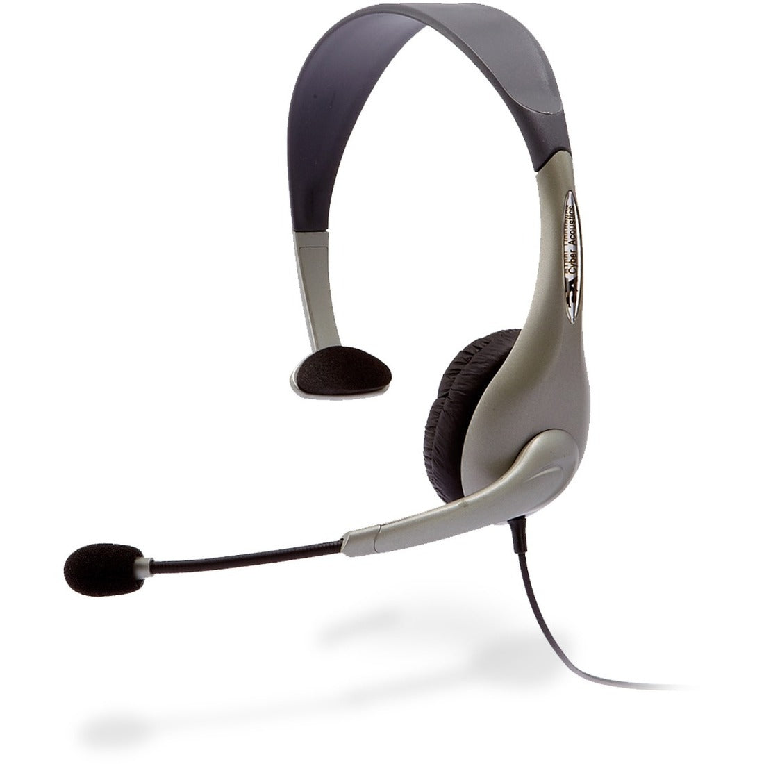 Main Image for Cyber Acoustics AC-840 Usb Mono Headset Internet Communication & Boom Mic