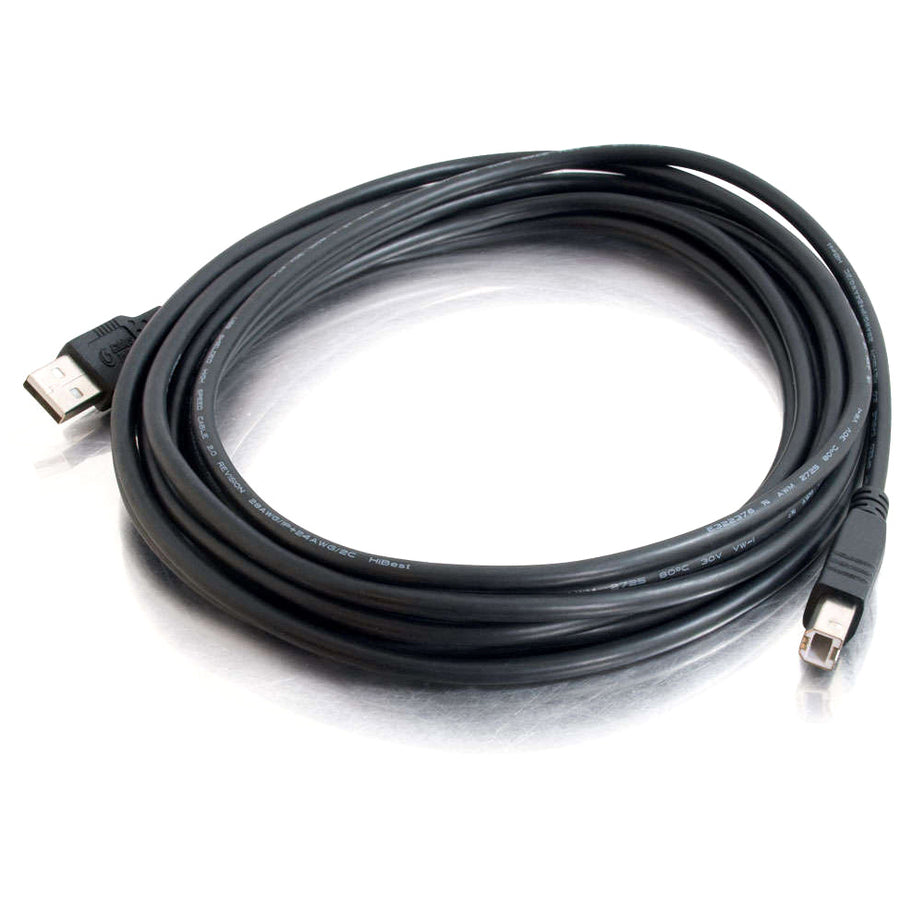 Alternate-Image1 Image for C2G 5m USB Cable - USB A to USB B Cable - M/M