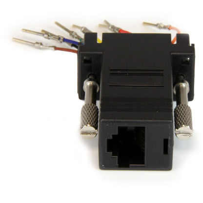 Alternate-Image1 Image for StarTech.com DB9 to RJ45 Modular Adapter - M/F - Serial adapter - DB-9 (M) - RJ-45 (F)