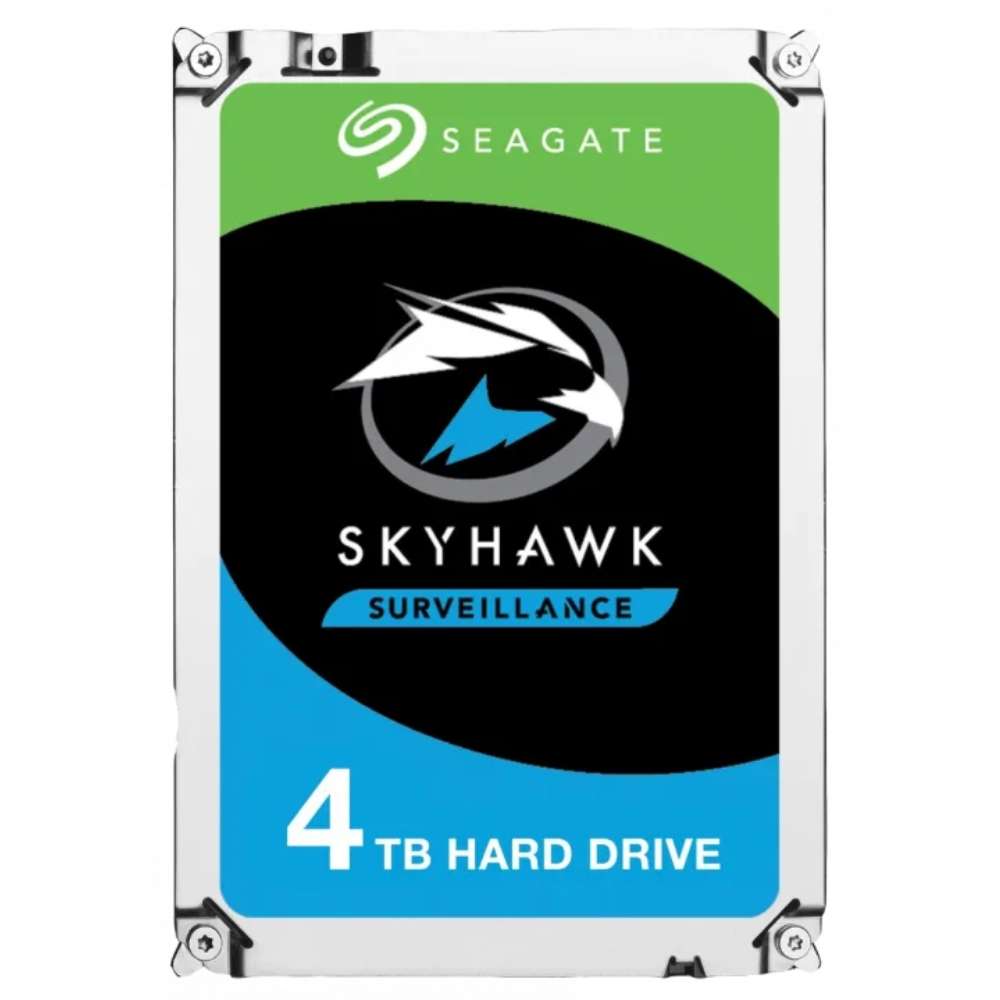 Seagate SkyHawk 4TB surveillance hard drive, 3.5-inch SATA