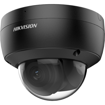 Hikvision DS-2CD2143G2-IU black 4MP IP dome camera with 2.8mm lens and IR night vision