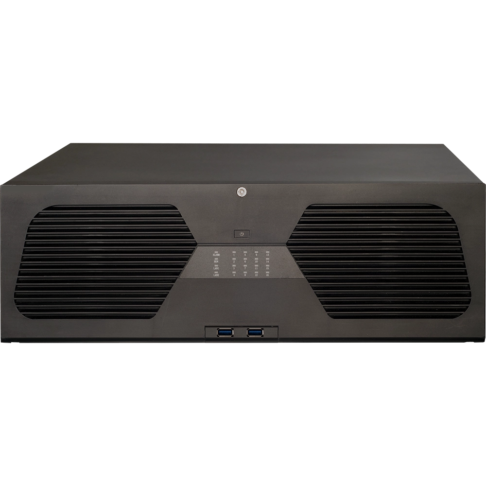 ENS Titanium ED98128H5NV-A3H 128-channel 16MP network video recorder with 16 SATA bays