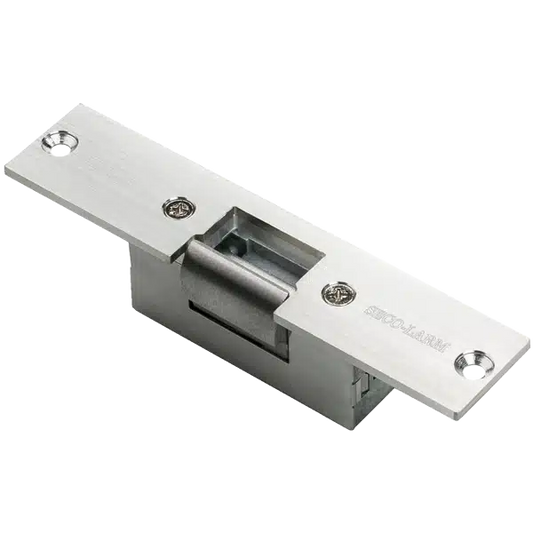 Seco-Larm Reversible Electric Door Strike for Wood Doors, Symmetric, Fail-Secure, 8~16VAC / 12VDC