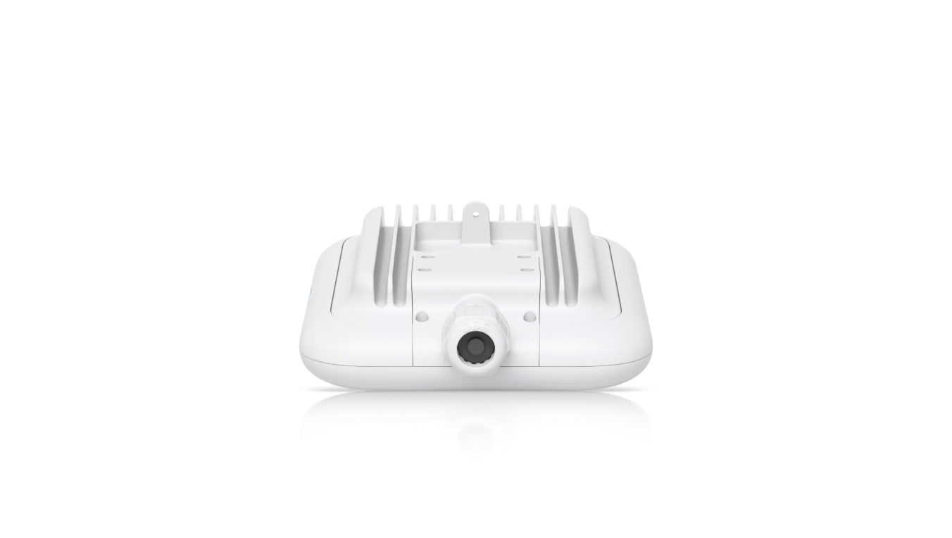 Ubiquiti U7 Pro Outdoor access point – back showing plug in