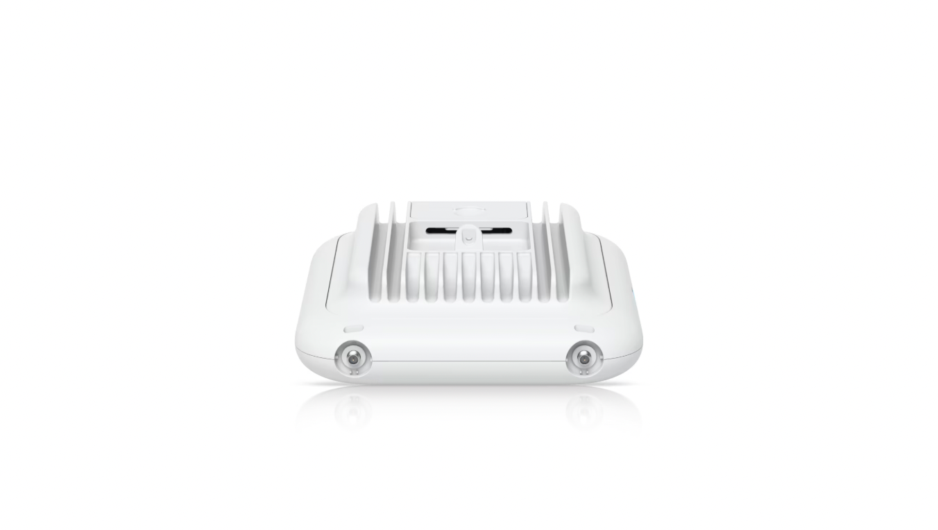 Ubiquiti U7 Pro Outdoor access point – back showing antenna plug in