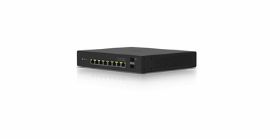 Ubiquiti EdgeSwitch 8 PoE - 8-Port Gigabit Managed Switch with 150W PoE Budget and SFP Uplinks (ES-8-150W)
