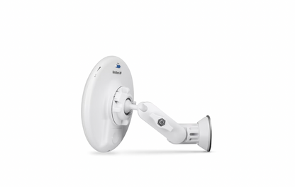 Ubiquiti Quick-Mount bracket for NBE, LTU, and GBE CPE devices angled view
