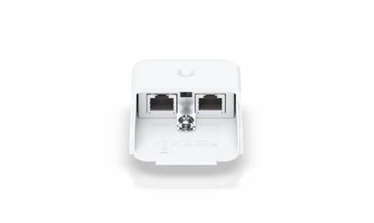 Ubiquiti Ethernet Surge Protector ETH-SP-G2 front view with dual RJ45 ports