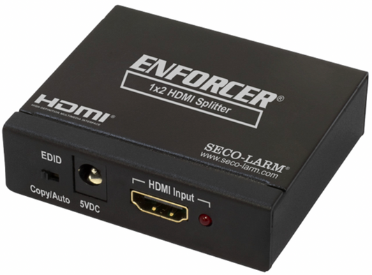 Seco-Larm 4K HDMI Splitter – 2 HDMI Outputs