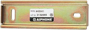 Aiphone Corporation W-DIN11 Mounting Rail for GT Series, Multi-Tenant Intercom, Control Units, Aluminum