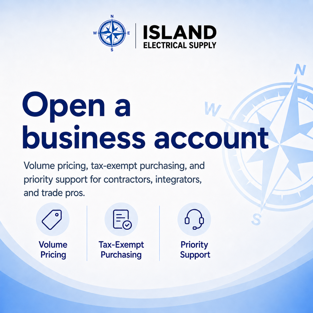 Open a business account