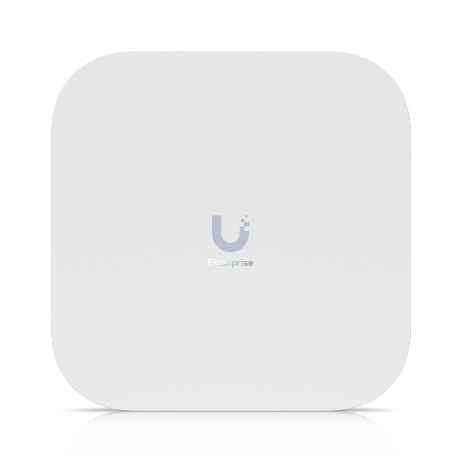 Front view of the Ubiquiti E7 WiFi 7 enterprise access point
