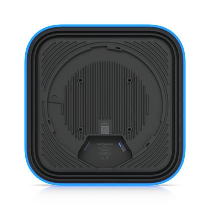 back showing port view of the Ubiquiti E7 WiFi 7 enterprise access point
