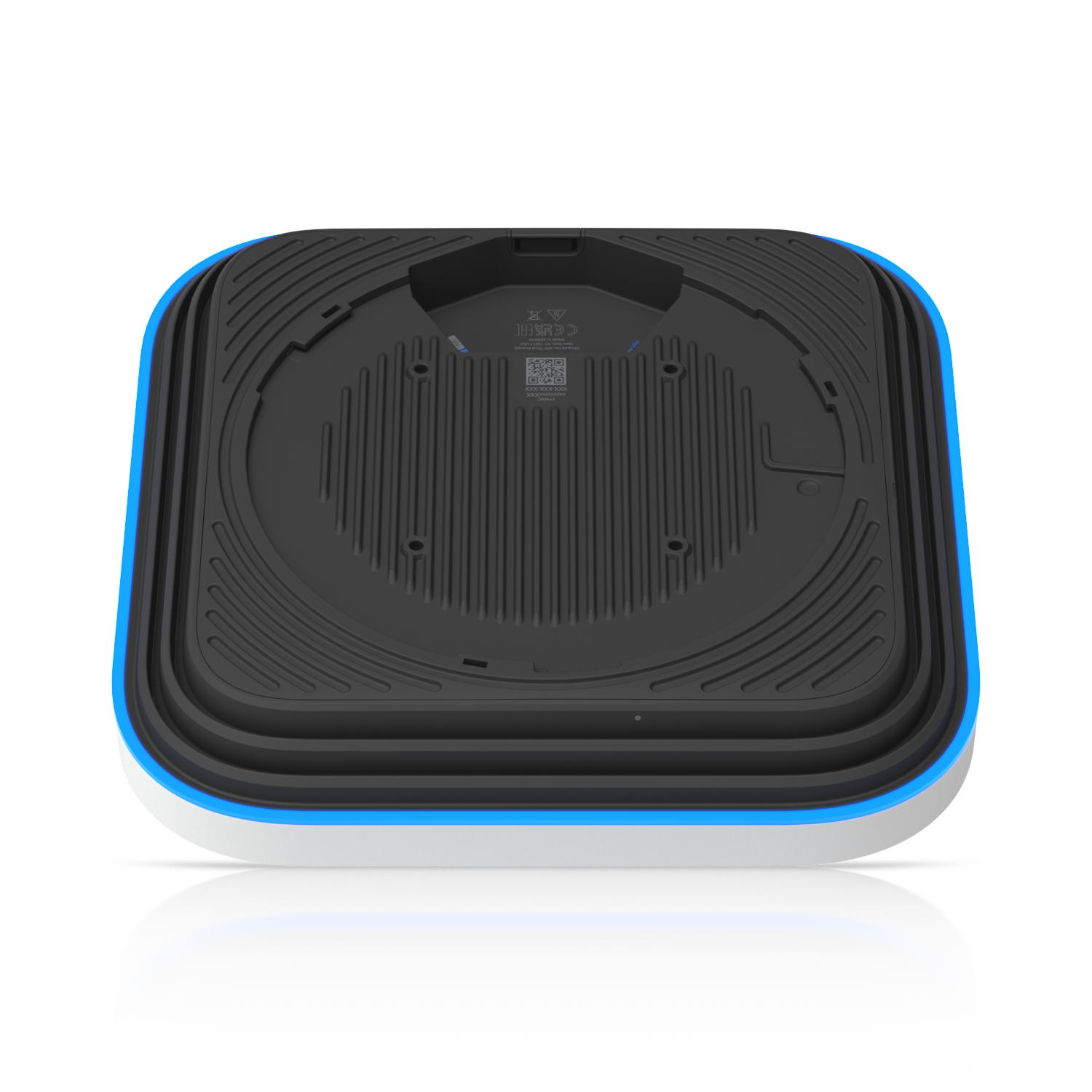 rear top down view of the Ubiquiti E7 WiFi 7 enterprise access point
