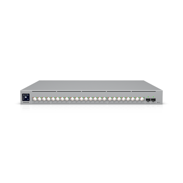 Ubiquiti Enterprise Campus Switch ECS-24-PoE - 24-Port Multi-Gig Layer 3, 2x 25G SFP28, 1050W PoE++, Redundant PSU (ECS-24-POE)