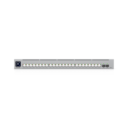 Enterprise Campus 24 PoE ECS-24-PoE compact front view showing all ports