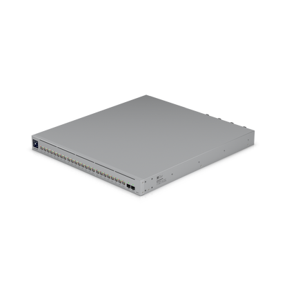Ubiquiti Enterprise Campus Switch ECS-24-PoE - 24-Port Multi-Gig Layer 3, 2x 25G SFP28, 1050W PoE++, Redundant PSU (ECS-24-POE)