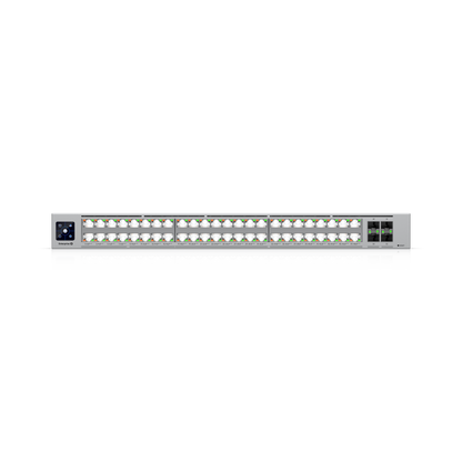 Ubiquiti Enterprise Campus 48 PoE Layer 3 Switch - 32x 10GbE + 16x 2.5GbE, 4x 25G SFP28 Uplinks, Dual Hot-Swap 1200W PSU (ECS-48-POE)