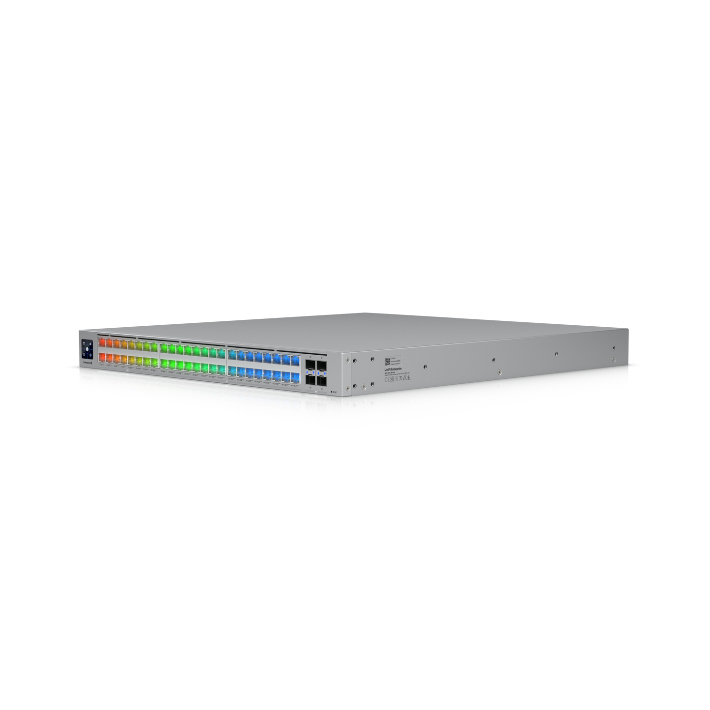 Ubiquiti Enterprise Campus 48 PoE Layer 3 Switch - 32x 10GbE + 16x 2.5GbE, 4x 25G SFP28 Uplinks, Dual Hot-Swap 1200W PSU (ECS-48-POE)