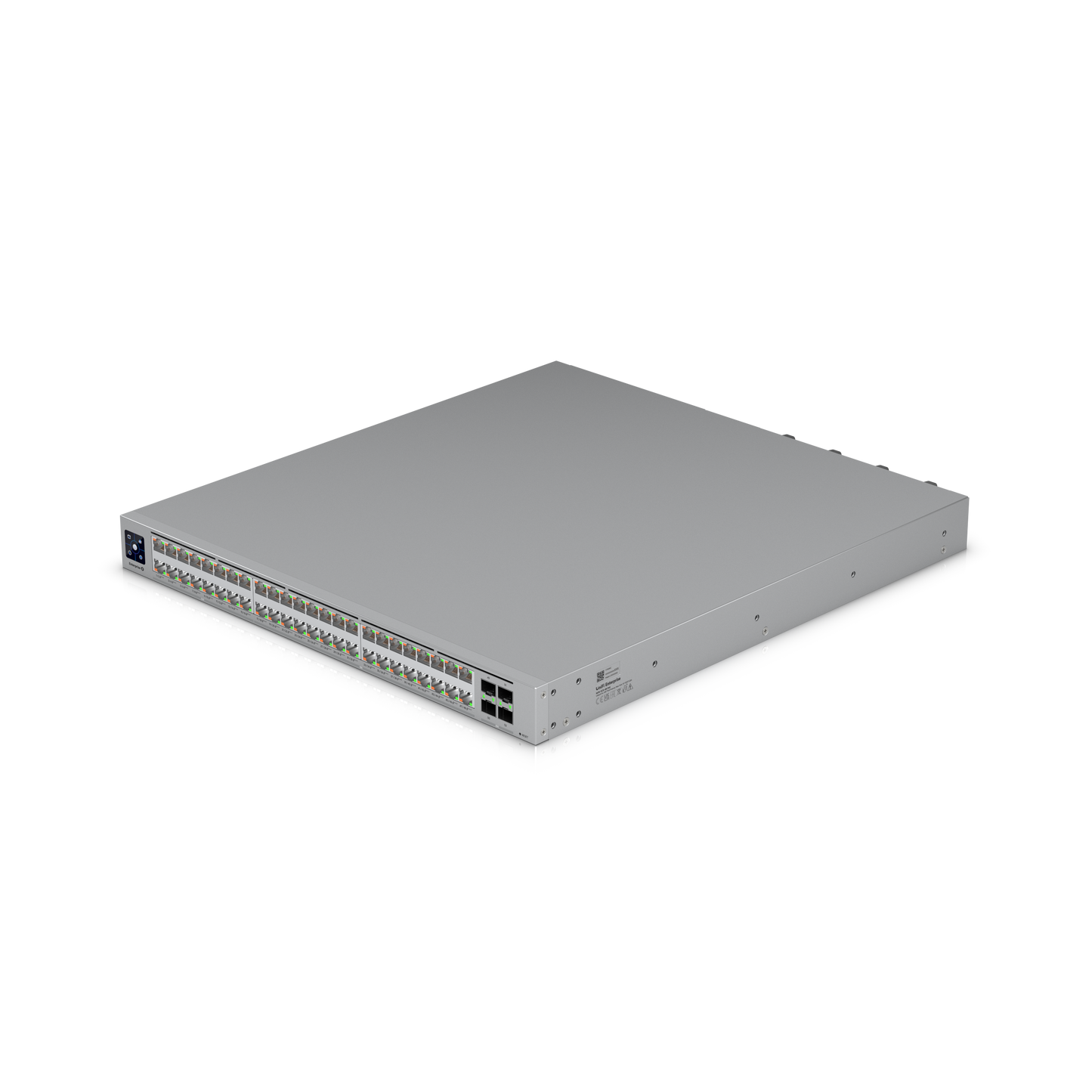 Ubiquiti Enterprise Campus 48 PoE Layer 3 Switch - 32x 10GbE + 16x 2.5GbE, 4x 25G SFP28 Uplinks, Dual Hot-Swap 1200W PSU (ECS-48-POE)