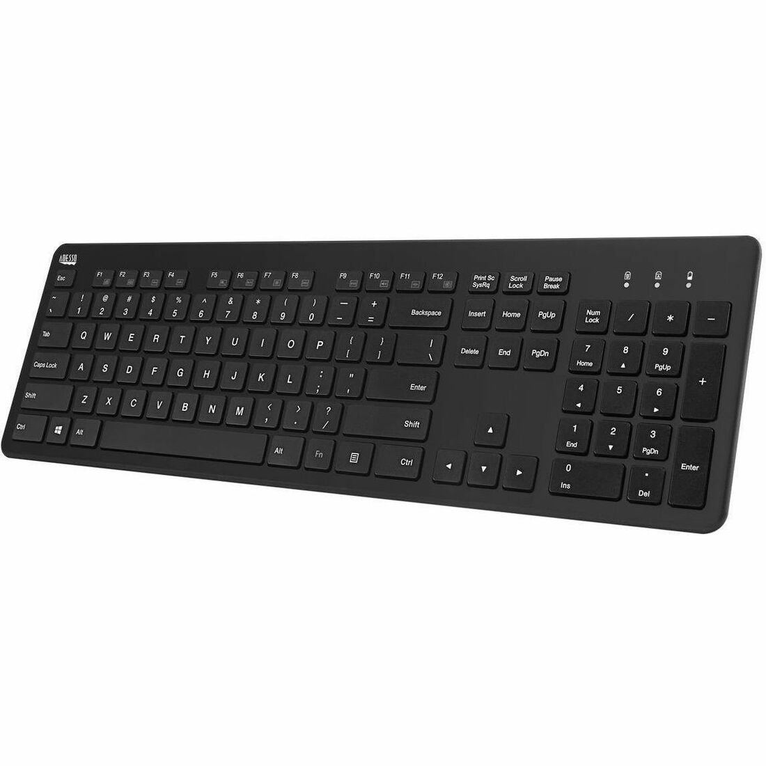 Adesso 2.4Ghz Wireless Scissor Switch Desktop Keyboard - WKB-5300UB