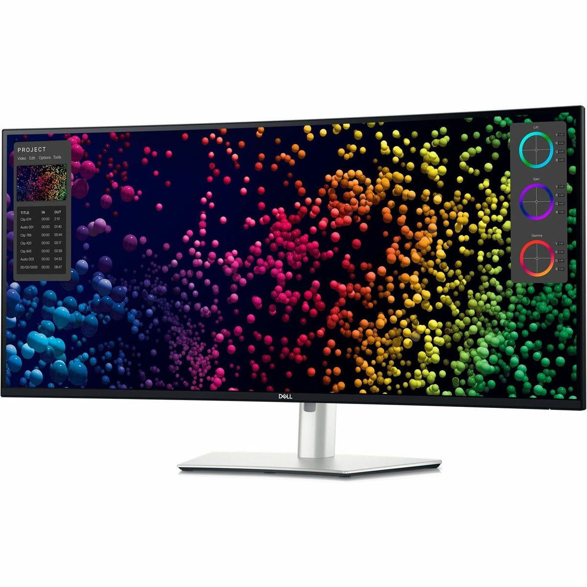Dell UltraSharp U4025QW 40" 5K2K Curved Thunderbolt Hub Monitor - 21:9, 120Hz, IPS Black (DELL-U4025QW)