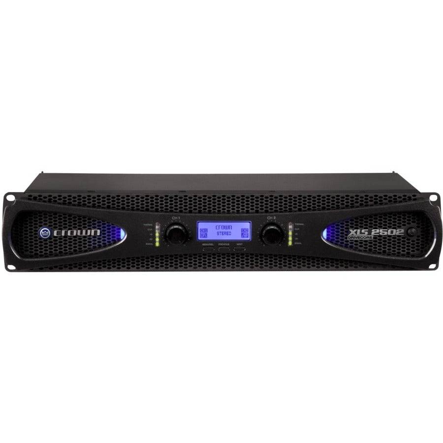 Crown XLS DriveCore 2 2502 Amplifier - 880 W RMS - 2 Channel - Black - NXLS2502-0-US