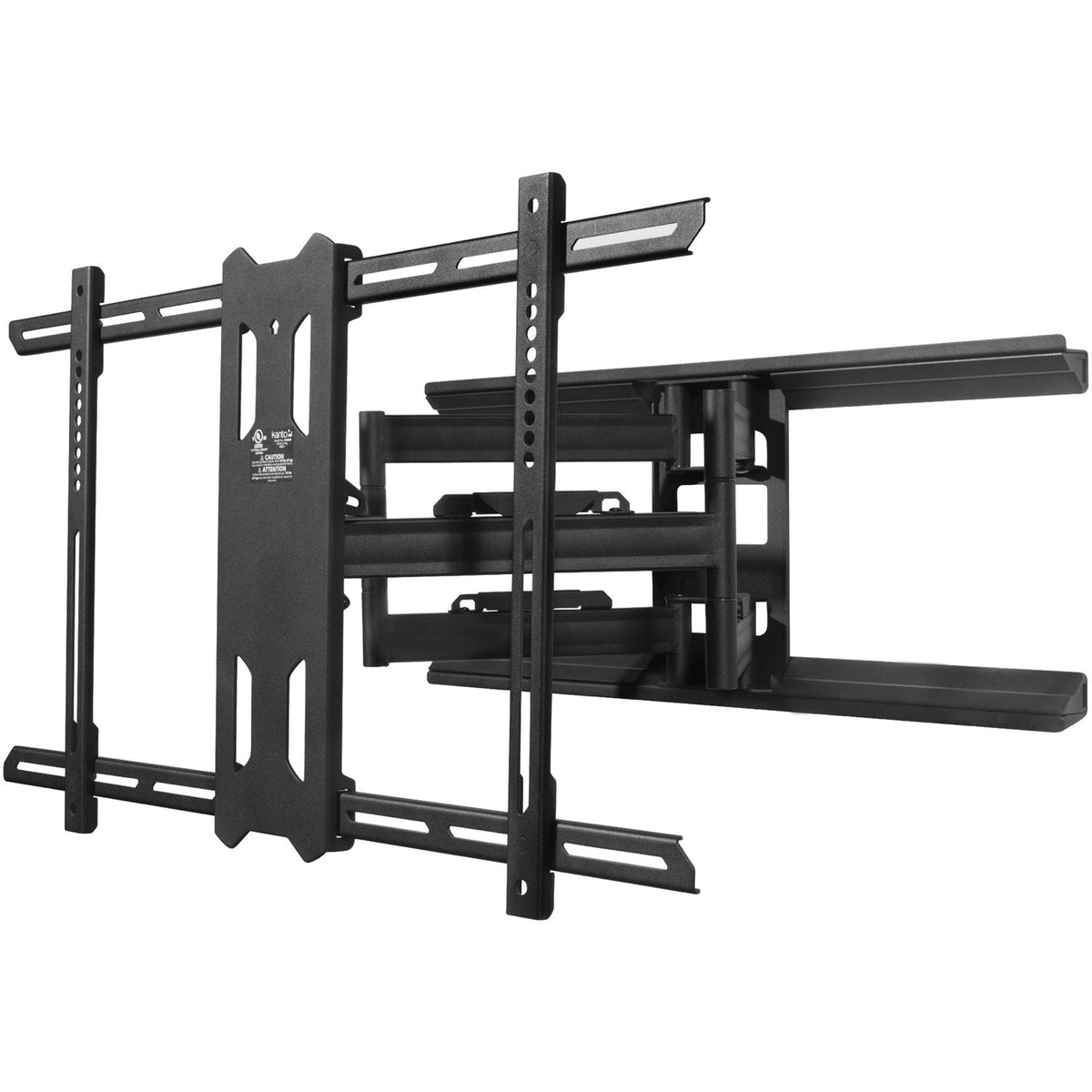 Kanto PDX680 Wall Mount for TV - Black - PDX680
