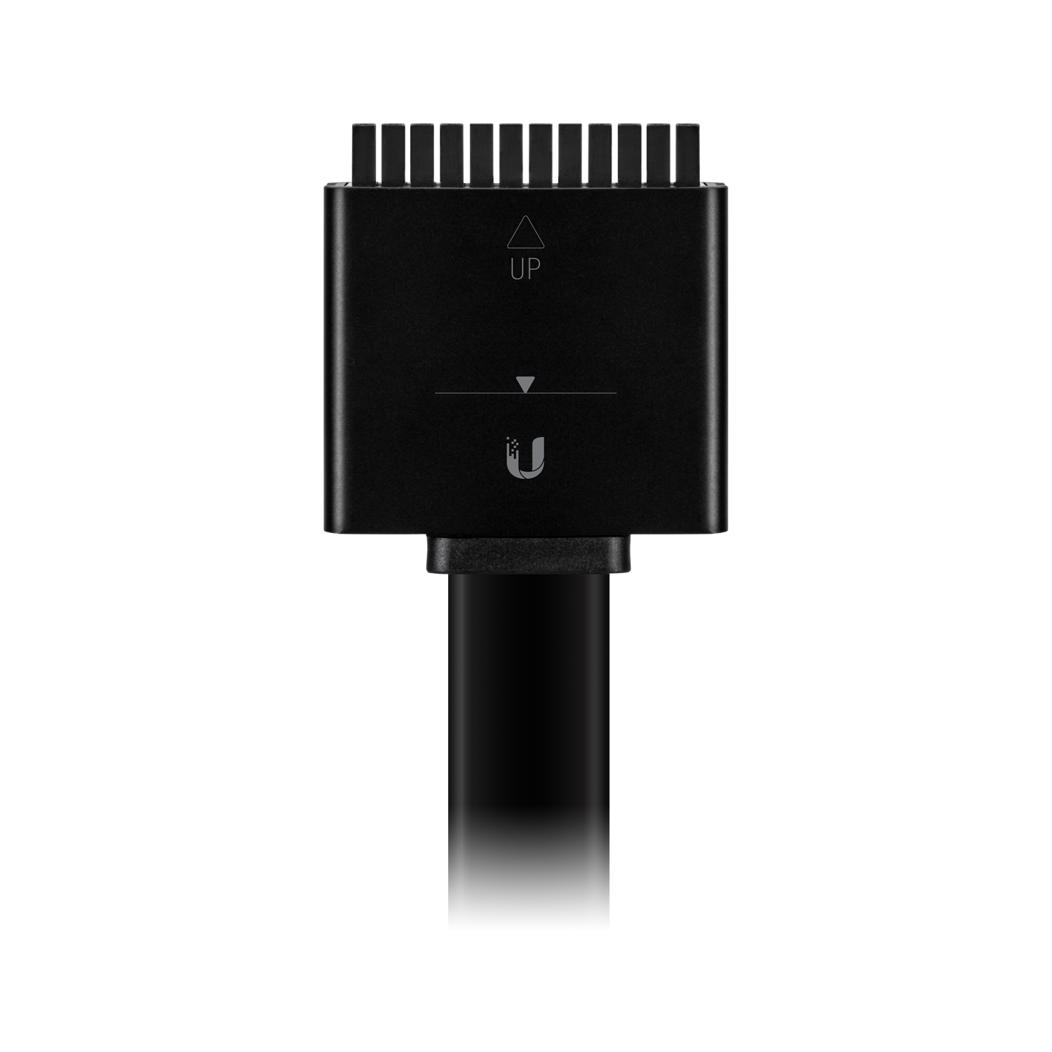 Front view of Ubiquiti UniFi SmartPower Cable (USP-Cable) connector