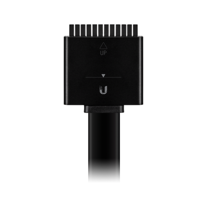 Front view of Ubiquiti UniFi SmartPower Cable (USP-Cable) connector