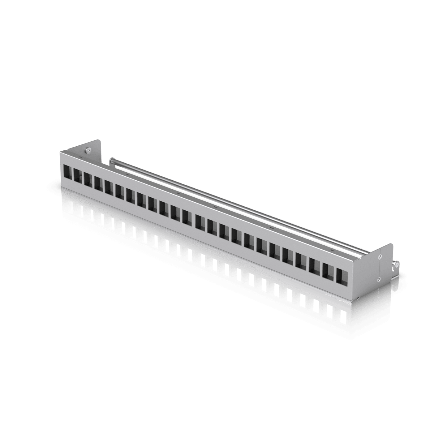 24-Port Blank Keystone Patch Panel