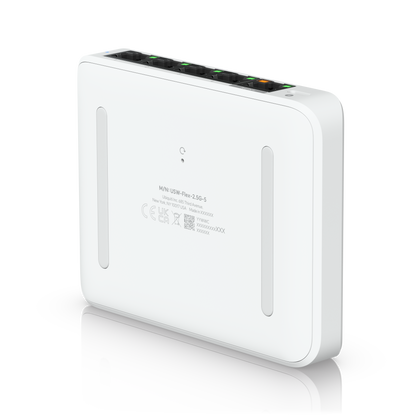 Ubiquiti usw-flex-mini-2.5g back view showing model number
