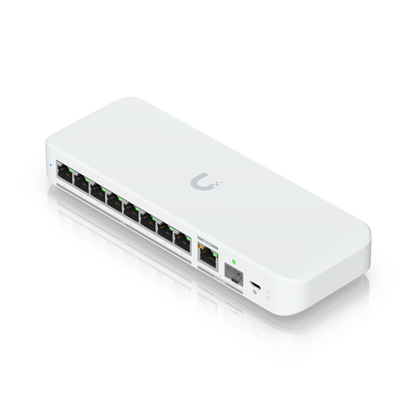 Top view of Ubiquiti USW-Flex-2.5G-8 Switch