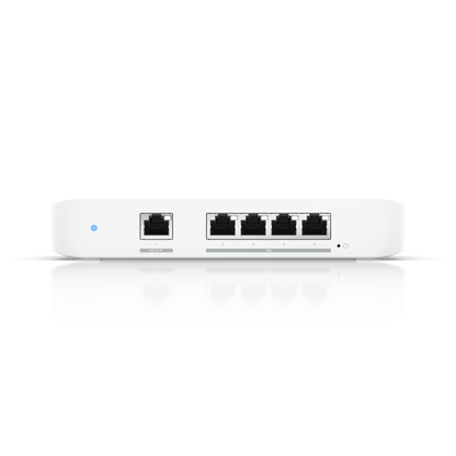 Ubiquiti USW-Flex-XG front view showing 5 ports