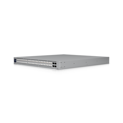 Angled view of Ubiquiti Pro XG 48 PoE
