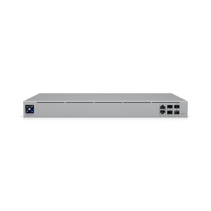Front view of the Ubiquiti UXG-Enterprise Gateway with all ports visible